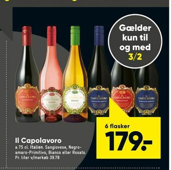 Bilka Il Capolavoro tilbud