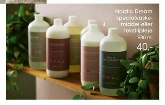 Bilka Nordic Dream specialvaskemiddel eller tekstilpleje tilbud