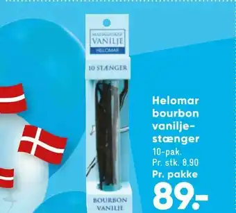 Bilka Helomar bourbon vanilje stænger tilbud
