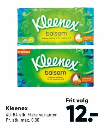 Bilka Kleenex tilbud