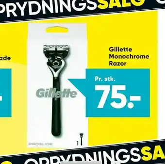 Bilka Gillette Monochrome Razor tilbud