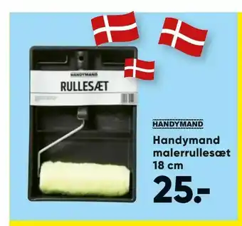 Handymand malerrullesæt 18 cm