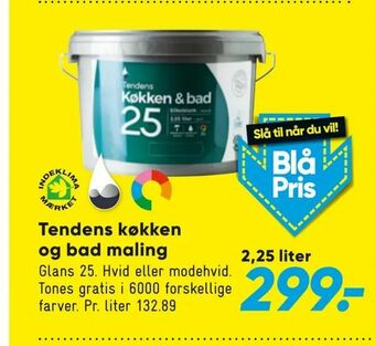 Bilka Tendens køkken og bad maling tilbud