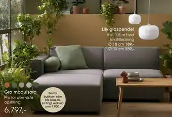 Bilka Gro modulsofa tilbud