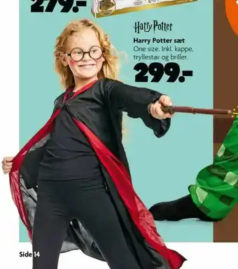 Fætter BR Harry Potter sæt tilbud