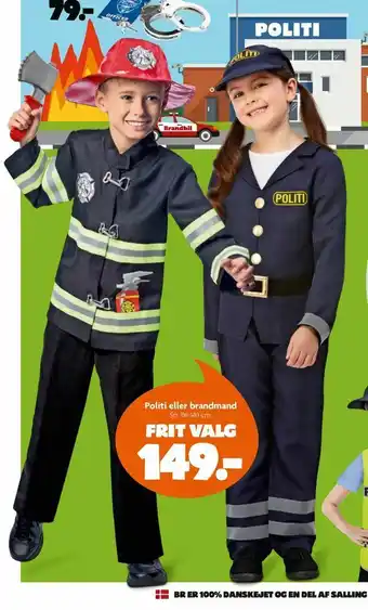 Politi eller brandmand