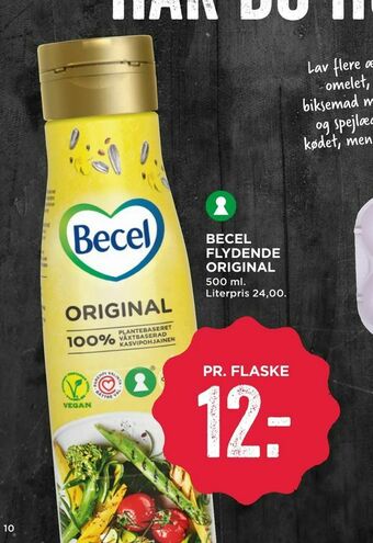 MENY Becel flydende original tilbud