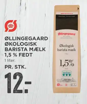 MENY Øllingegaard økologisk barista mælk 1,5 % fedt tilbud