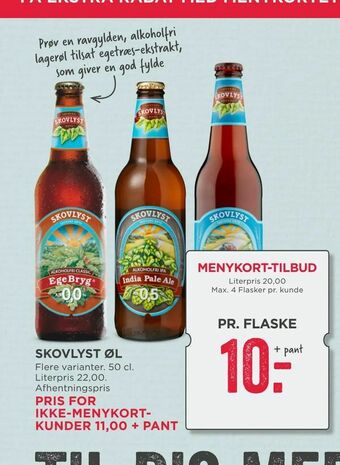 MENY Skovlyst øl tilbud