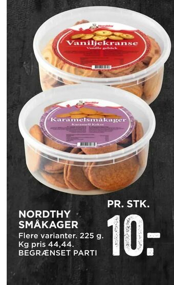 MENY Nordthy småkager tilbud