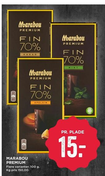 MENY Marabou premium tilbud