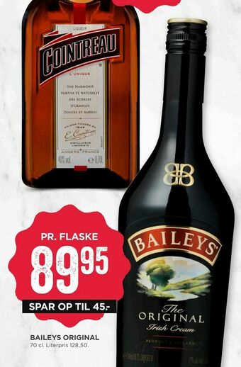 MENY Baileys original tilbud