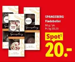 Lidl SPANGSBERG Flødeboller tilbud