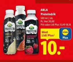 Lidl ARLA Proteindrik, App-pris tilbud