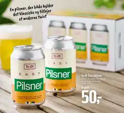 Føtex To Øl Easy Pilsner (6-pak) tilbud