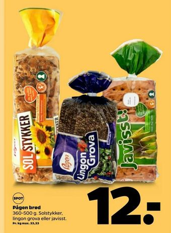 Netto Pågen brød tilbud