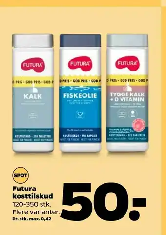 Netto Futura kosttilskud tilbud