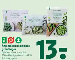 Coop 365 Änglamark økologiske grøntsager tilbud