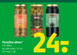 Coop 365 Paradiso oliven tilbud