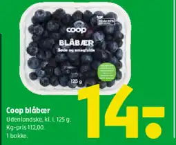 Coop 365 Coop blåbær tilbud