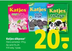 Coop 365 Katjes slikpose tilbud
