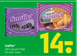 Coop 365 Snøfler tilbud