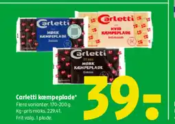 Coop 365 Carletti kæmpeplade tilbud