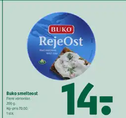 Coop 365 Buko smelteost tilbud