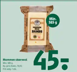 Coop 365 Mammen skæreost tilbud