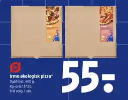 Coop 365 Irma økologisk pizza tilbud