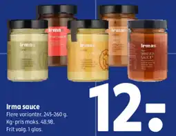 Coop 365 Irma sauce tilbud