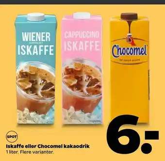 Netto Iskaffe eller Chocomel kakaodrik tilbud