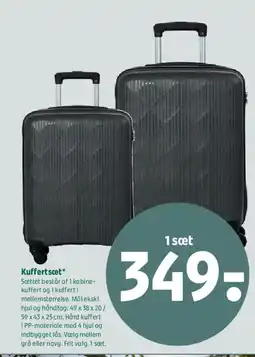 Coop 365 Kuffertsæt tilbud