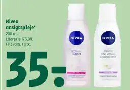 Coop 365 Nivea ansigtspleje tilbud
