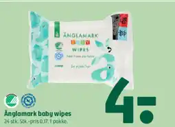Coop 365 Änglamark baby wipes tilbud