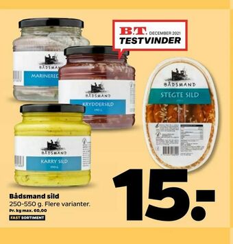 Netto Bådsmand sild tilbud