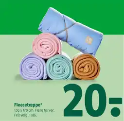 Coop 365 Fleecetæppe tilbud