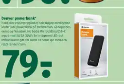 Coop 365 Denver powerbank tilbud