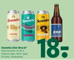 Coop 365 Svaneke eller Ærø øl tilbud