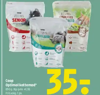 Coop 365 Coop Optimal kattemad tilbud