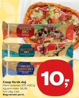 SuperBrugsen Coop fersk dej tilbud
