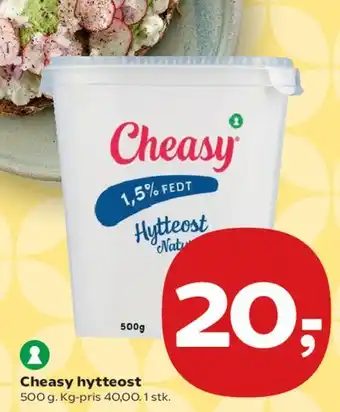 SuperBrugsen Cheasy hytteost tilbud