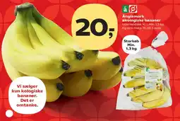 SuperBrugsen Økologiske bananer tilbud