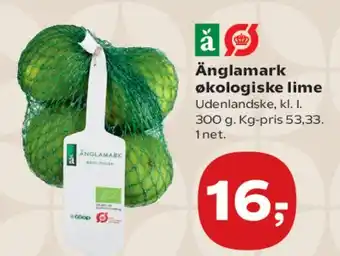 SuperBrugsen Änglamark økologiske lime tilbud