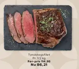 SuperBrugsen Tyndstegsfilet tilbud
