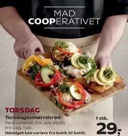 SuperBrugsen Torsdagssmørrebrød tilbud