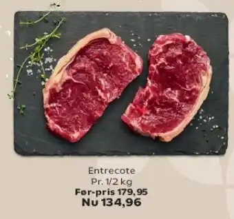 SuperBrugsen Entrecote tilbud