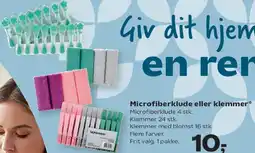 SuperBrugsen Microfiberklude eller klemmer tilbud