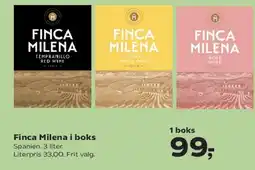 SuperBrugsen Finca Milena i boks tilbud
