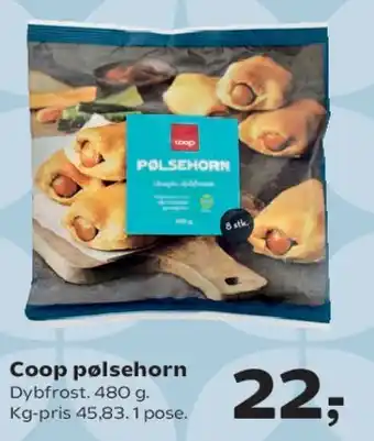 SuperBrugsen Coop pølsehorn tilbud